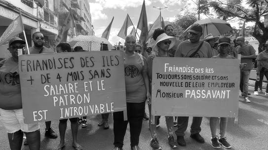 Plus de 3 mois sans revenus : Les salariés de Friandises des îles décident de saisir la justice