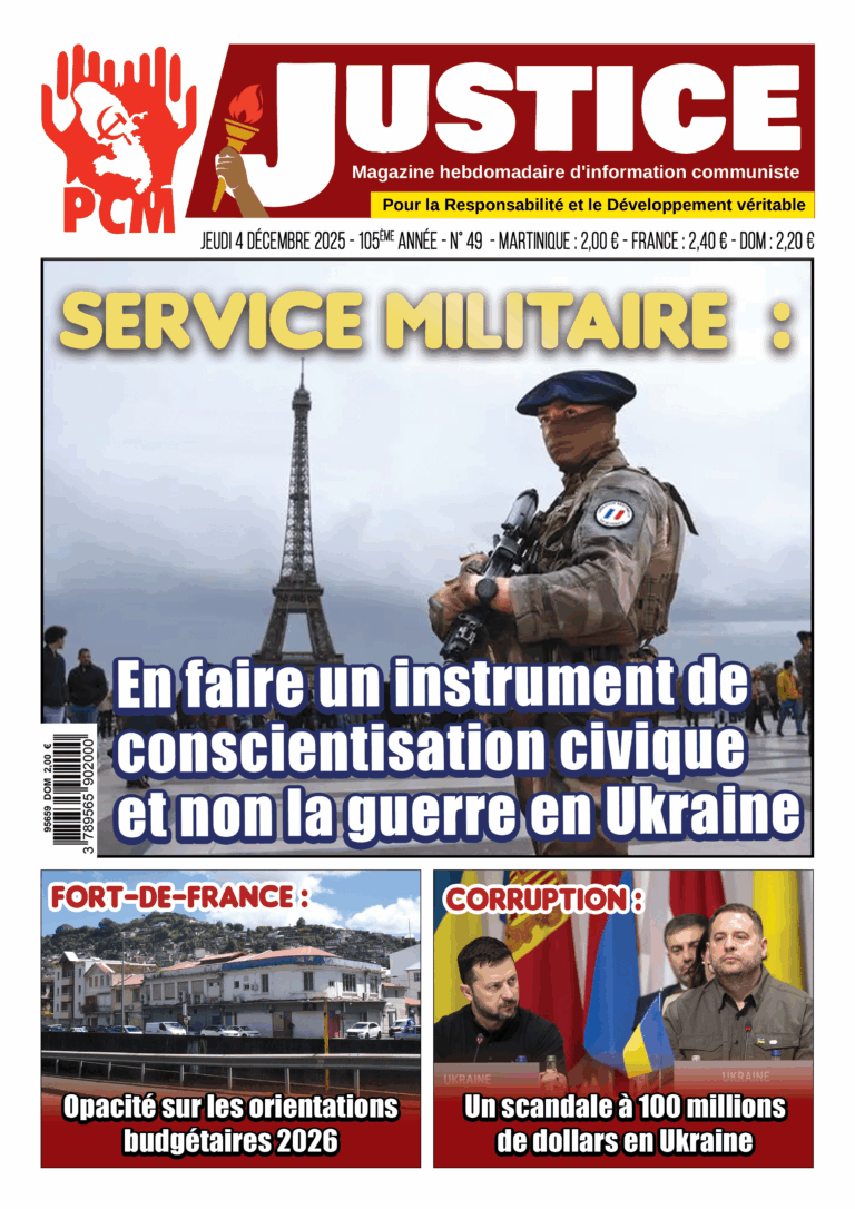 Service militaire pour faire la guerre en Ukraine ? Non, pour en faire un instrument de conscientisation civique populaire et de la jeunesse