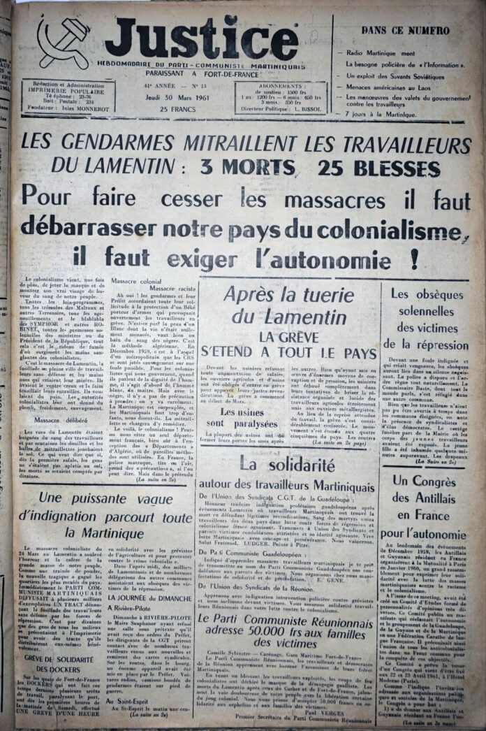 La tuerie du Lamentin 1961