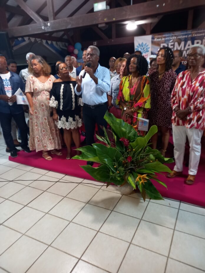 Photo Francis Carole meeting Démaré Fodwans