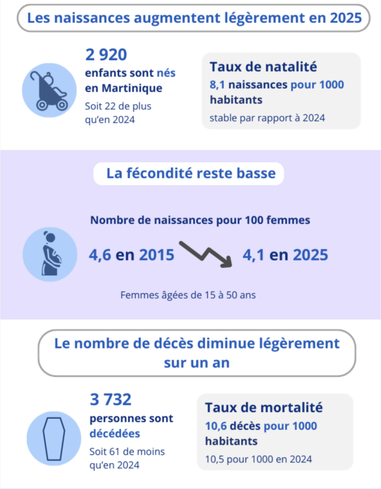 Bilan démographique 2025 de l’INSEE : Le nombre de naissances ne diminue pas, mais poursuite de la baisse de la population. Un sursaut salvateur est indispensable