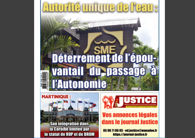 D’une habilitation pour une loi sur une Autorité unique de l’eau au déterrement de l’épouvantail du passage à l’Autonomie